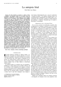 La autopsia fetal - Revista Electrónica de Autopsia