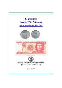 "Che" Guevara en el monetario de Cuba