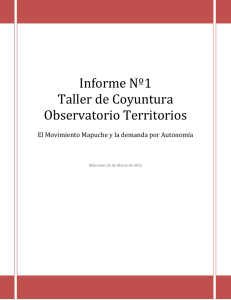 Informe Nº1 Taller de Coyuntura Observatorio Territorios
