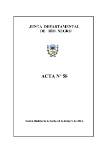 58 - Junta Departamental de Río Negro