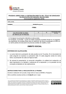 ámbito social - Portal de Educación de la Junta de Castilla y León