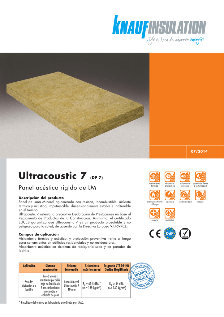 Knauf ultracoustic