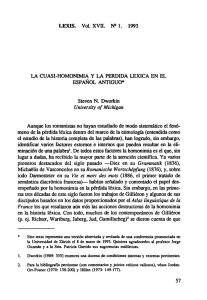 LEXIS. Vol. XVII. Nll l. 1993 LA CUASI