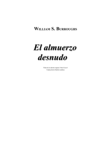 Burroughs William S El almuerzo desnudo