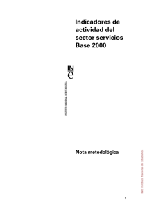 Indicadores de actividad del sector servicios (IASS).