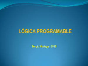 Lógica programable (introducción) 2016