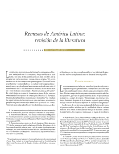 Remesas de América Latina: revisión de la literatura