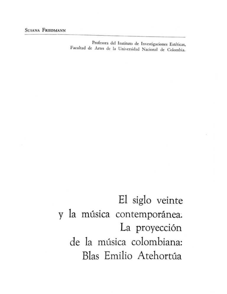 Bias Emilio Atehort a Universidad Nacional De Colombia