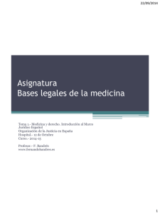 Medicina Y Derecho - Blog de Fernando Bandrés