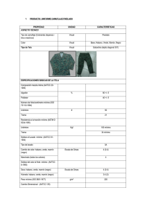 2. Especificaciones Técnicas uniformes