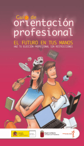 Guía de Orientación Profesional - Elige profesión sin restricciones