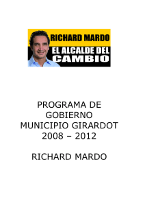 Richard Mardo - Consejo Nacional Electoral