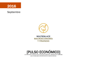 Pulso Económico 1 - Cámara de Comercio de Quito