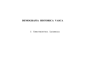 Demografía histórica vasca