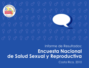 Encuesta Nacional de Salud Sexual y Reproductiva, Costa