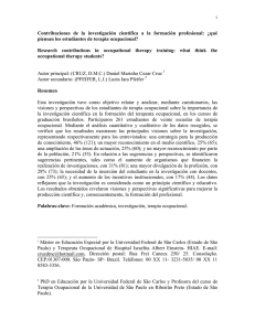 Contribuciones de la investigación científica a la formación profesional