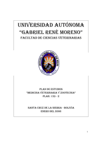 Universidad AutónomA - Facultad de Ciencias Veterinarias
