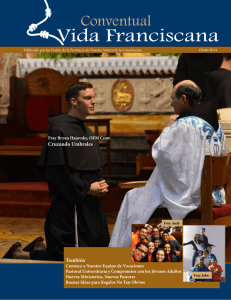 Otoño 2014 - Conventual Franciscan Friars
