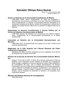 Salvador O - Tribunal Electoral del Poder Judicial de la Federación