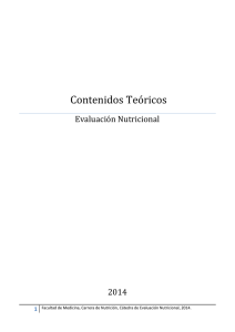 TEORICO EVAL NUTR 2014