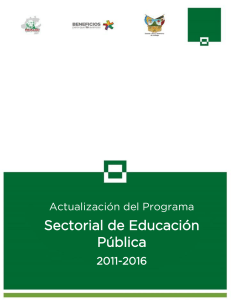 Programa Sectorial - SEPH - Secretaría de Educación Pública