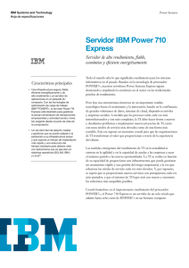 Servidor IBM Power 710 Express