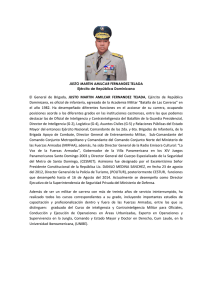 El General de Brigada, JUSTO MARTIN AMILCAR FERNANDEZ