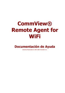 CommView Remote Agent for WiFi Manual