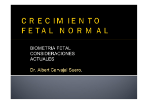 crecimiento fetal normal