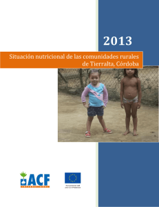 Informe Nutricional ACH 2013_Córdoba