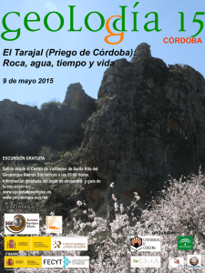 El Tarajal (Priego de Córdoba): Roca, agua, tiempo y vida