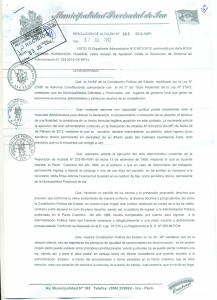 Resolución de Alcaldía Nº303-2012
