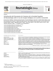 Documento asociado - Sociedad Española de Reumatología
