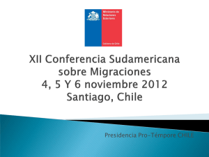 XII Conferencia Sudamericana sobre Migraciones