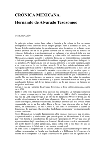 Crónica mexicana de Hernando de Alvarado Tezozomoc