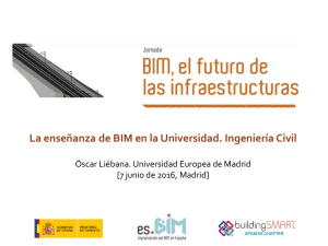 La enseñanza de BIM en la Universidad. Ingeniería Civil