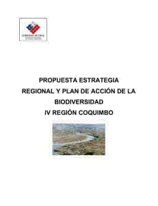 Estrategia y plan de acción para la conservación de la biodiversidad