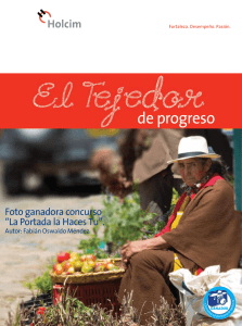Tejedor de Progreso - Fundacion Social de Holcim Colombia