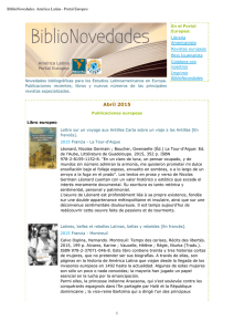 Abril 2015 - América Latina - Portal Europeo | REDIAL CEISAL