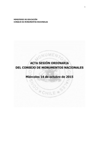 Acta Sesión CMN 14 de Octubre 2015