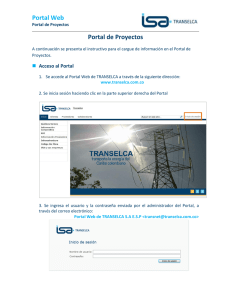 Portal Web Portal de Proyectos