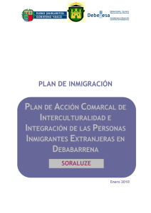 plan de inmigración de soraluze
