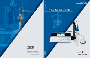 Schott Instruments SI Analytics Catalogo Productos de Laboratorio