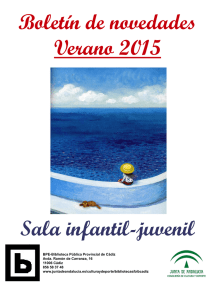 Boletín Verano 2015