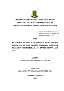 universidad técnica estatal de quevedo facultad de ciencias