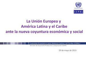 La Unión Europea y América Latina y el Caribe ante la nueva