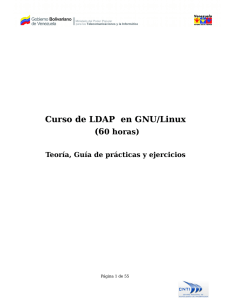 Curso de LDAP en GNU/Linux (60 horas)