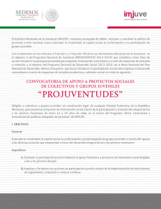 Projuventudes - Instituto Mexicano de la Juventud