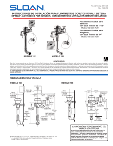 Exposed Optima Royal® ES-S TMO Installation Instructions