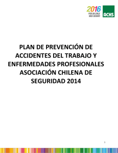 plan de prevención de accidentes del trabajo